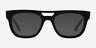 Ray-Ban RB7226 Phil Black PlasticEyeglass Frames from EyeBuyDirect, with Tinted Lenses
