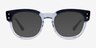 Ray-Ban RB0298V Mega Hawkeye Blue AcetateEyeglass Frames from EyeBuyDirect, with Tinted Lenses