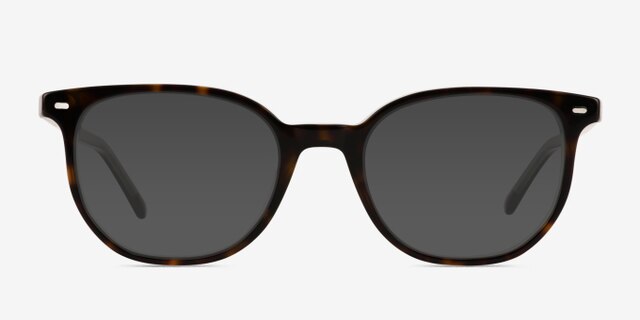 Ray-Ban RB5397 Elliot Tortoise AcetateEyeglass Frames from EyeBuyDirect, with Tinted Lenses