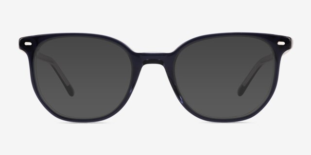 Ray-Ban RB5397 Elliot Transparent Dark Blue AcetateEyeglass Frames from EyeBuyDirect, with Tinted Lenses