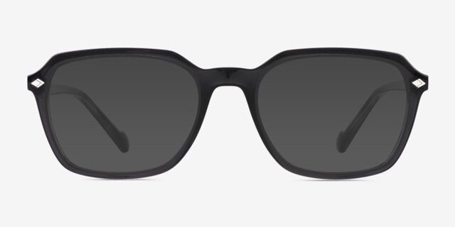 Vogue Eyewear VO5532 Transparent Dark Gray PlasticEyeglass Frames from EyeBuyDirect, with Tinted Lenses