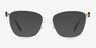 Vogue Eyewear VO5518 Clear PlasticEyeglass Frames from EyeBuyDirect, with Tinted Lenses