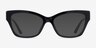Vogue Eyewear VO5523 Shiny Black AcetateEyeglass Frames from EyeBuyDirect, with Tinted Lenses