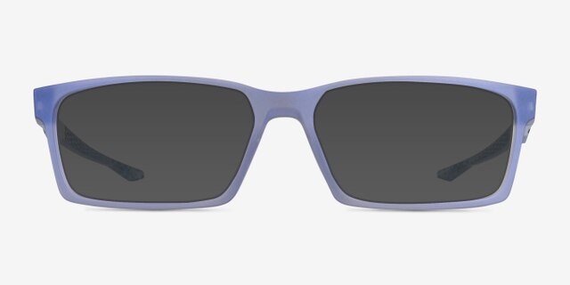 Oakley Overhead Matte Gray PlasticEyeglass Frames from EyeBuyDirect, with Tinted Lenses
