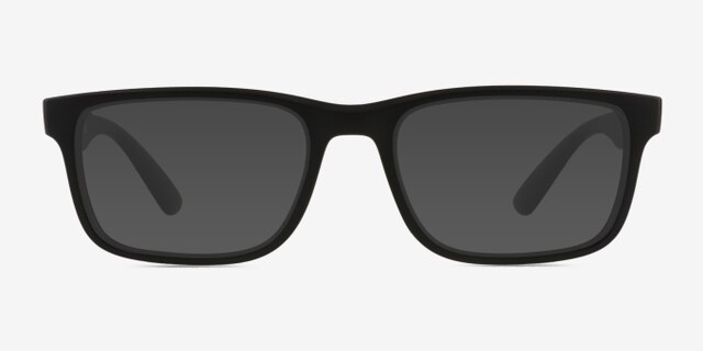 Ray-Ban RB7232M Matte Black PlasticEyeglass Frames from EyeBuyDirect, with Tinted Lenses