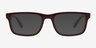 Ray-Ban RB7232M Dark Red PlasticEyeglass Frames from EyeBuyDirect, with Tinted Lenses