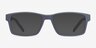 ARNETTE Leonardo Matte Gray PlasticEyeglass Frames from EyeBuyDirect, with Tinted Lenses
