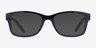 ARNETTE Momochi Shiny Black PlasticEyeglass Frames from EyeBuyDirect, with Tinted Lenses