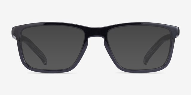 ARNETTE Cocoon Shiny Black PlasticEyeglass Frames from EyeBuyDirect, with Tinted Lenses