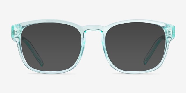 ARNETTE Chuutt Clear Green PlasticEyeglass Frames from EyeBuyDirect, with Tinted Lenses