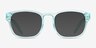 ARNETTE Chuutt Clear Green PlasticEyeglass Frames from EyeBuyDirect, with Tinted Lenses