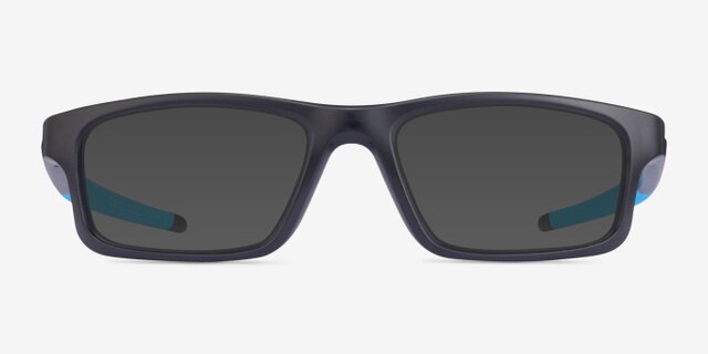 Oakley Crosslink Satin Black PlasticEyeglass Frames from EyeBuyDirect, with Tinted Lenses