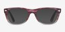 Ray-Ban RB5184 Wayfarer Clear Striped Purple AcetateEyeglass Frames from EyeBuyDirect, with Tinted Lenses