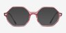 Ray-Ban RB5472 Britt Transparent Pink AcetateEyeglass Frames from EyeBuyDirect, with Tinted Lenses