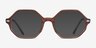 Ray-Ban RB5472 Britt Transparent Brown AcetateEyeglass Frames from EyeBuyDirect, with Tinted Lenses