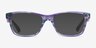 Vogue Eyewear VO2787 Striped Purple AcetateEyeglass Frames from EyeBuyDirect, with Tinted Lenses