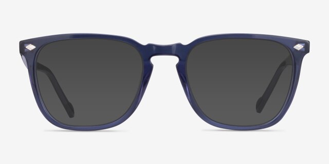 Vogue Eyewear VO5350 Transparent Blue AcetateEyeglass Frames from EyeBuyDirect, with Tinted Lenses