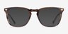 Vogue Eyewear VO5350 Striped Brown AcetateEyeglass Frames from EyeBuyDirect, with Tinted Lenses