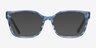 Vogue Eyewear VO5358 Striped Blue AcetateEyeglass Frames from EyeBuyDirect, with Tinted Lenses
