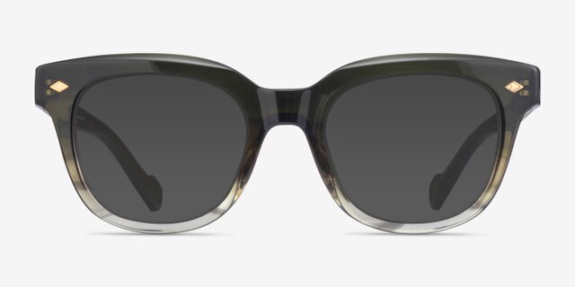 Vogue Eyewear VO5402 Gradient Green AcétateMontures de lunettes de vue d'EyeBuyDirect, Avec des Verres Teintés