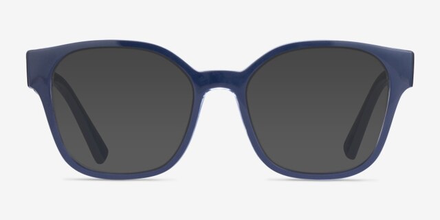 Vogue Eyewear VO5407 Dark Blue PlasticEyeglass Frames from EyeBuyDirect, with Tinted Lenses