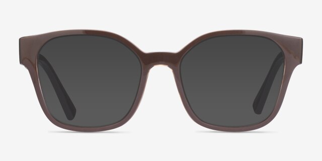 Vogue Eyewear VO5407 Brown Floral PlasticEyeglass Frames from EyeBuyDirect, with Tinted Lenses