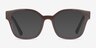Vogue Eyewear VO5407 Brown Floral PlasticEyeglass Frames from EyeBuyDirect, with Tinted Lenses