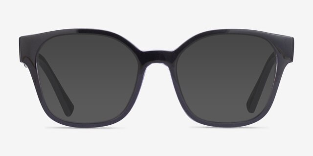 Vogue Eyewear VO5407 Black Purple PlasticEyeglass Frames from EyeBuyDirect, with Tinted Lenses
