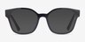 Vogue Eyewear VO5407 Black Purple PlasticEyeglass Frames from EyeBuyDirect, with Tinted Lenses