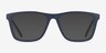 ARNETTE Big Bad Matte Blue PlastiqueMontures de lunettes de vue d'EyeBuyDirect, Avec des Verres Teintés