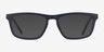 ARNETTE Roboto Matte Blue PlasticEyeglass Frames from EyeBuyDirect, with Tinted Lenses