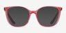 Vogue Eyewear VO5356 Transparent Pink PlasticEyeglass Frames from EyeBuyDirect, with Tinted Lenses