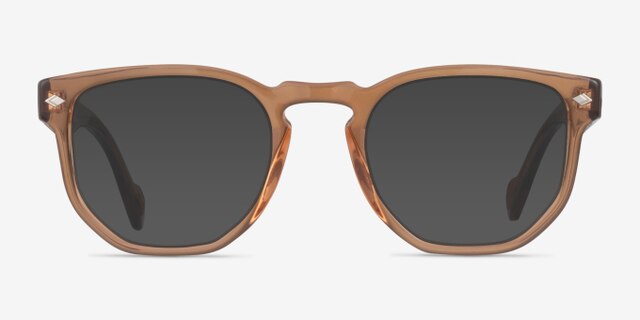 Vogue Eyewear VO5360 Transparent Brown AcetateEyeglass Frames from EyeBuyDirect, with Tinted Lenses