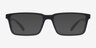 ARNETTE Koko Shiny Black Eco-friendlyEyeglass Frames from EyeBuyDirect, with Tinted Lenses