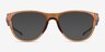 Oakley Admission Clear Orange PlasticEyeglass Frames from EyeBuyDirect, with Tinted Lenses