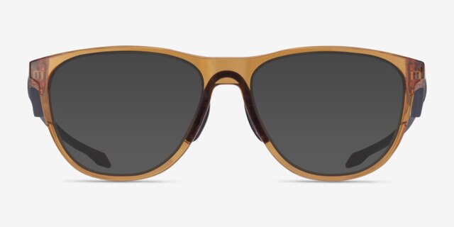 Oakley Admission A Orange PlasticEyeglass Frames from EyeBuyDirect, with Tinted Lenses