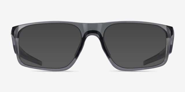 Oakley Bat Flip Clear Gray PlasticEyeglass Frames from EyeBuyDirect, with Tinted Lenses