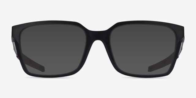 Oakley Dehaven A Matte Black PlasticEyeglass Frames from EyeBuyDirect, with Tinted Lenses