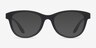 Oakley Humbly A Matte Black PlasticEyeglass Frames from EyeBuyDirect, with Tinted Lenses