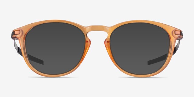 Oakley Pitchman R Clear Orange PlasticEyeglass Frames from EyeBuyDirect, with Tinted Lenses