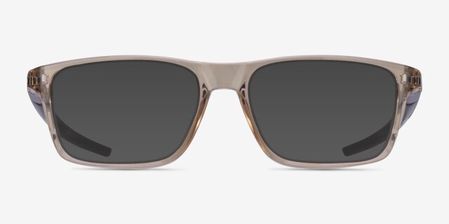 Oakley Port Bow Brown PlasticEyeglass Frames from EyeBuyDirect, with Tinted Lenses