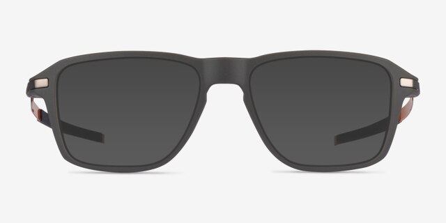 Oakley Wheel House Matte Olive PlasticEyeglass Frames from EyeBuyDirect, with Tinted Lenses