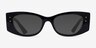Ray-Ban RB7327 Kat Black Eco-friendlyEyeglass Frames from EyeBuyDirect, with Tinted Lenses
