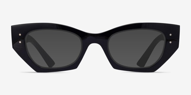 Ray-Ban RB7330 Zena Black Eco-friendlyEyeglass Frames from EyeBuyDirect, with Tinted Lenses