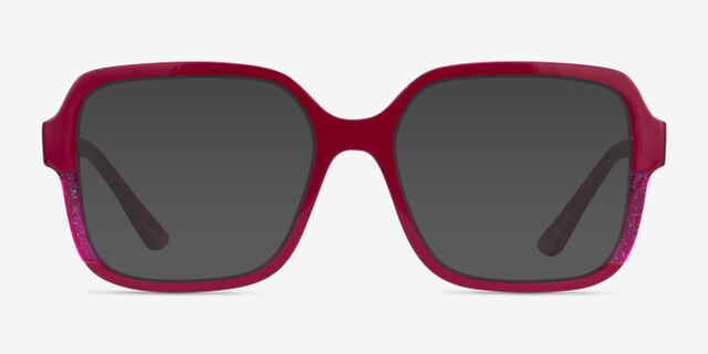 Vogue Eyewear VO5555 Cherry Red PlasticEyeglass Frames from EyeBuyDirect, with Tinted Lenses