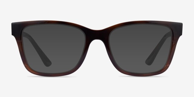 Vogue Eyewear VO5556 Brown Tortoise PlasticEyeglass Frames from EyeBuyDirect, with Tinted Lenses