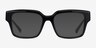 Vogue Eyewear VO5559 Shiny Black AcetateEyeglass Frames from EyeBuyDirect, with Tinted Lenses