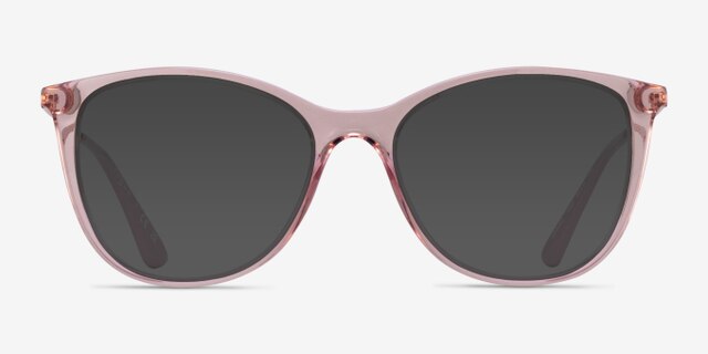 Vogue Eyewear VO5562 Clear Pink PlastiqueMontures de lunettes de vue d'EyeBuyDirect, Avec des Verres Teintés