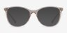 Vogue Eyewear VO5562 Clear Brown PlasticEyeglass Frames from EyeBuyDirect, with Tinted Lenses