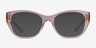Vogue Eyewear VO5569 Clear Pink PlasticEyeglass Frames from EyeBuyDirect, with Tinted Lenses